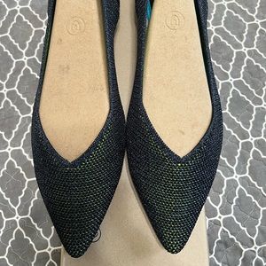 Rothy’s Points Black Friday LE NIB sz 12.5 metallic